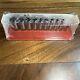 New Snap On 110stmy 1/4 Drive, 10 Pc Sae 6 Point Deep Socket Set Free Priority
