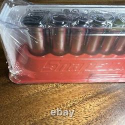 NEW Snap On 110STMY 1/4 Drive, 10 pc SAE 6 Point DEEP Socket Set FREE PRIORITY