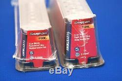 NEW Snap-On 24 Piece 1/4 Drive 6-Point Metric FDX Shallow & Deep Socket Set