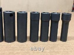 NEW Snap-On 24pc Metric Shallow & Deep Impact Socket Sets -3/8 Drive 6 Point