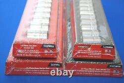 NEW Snap-On 52 Piece 1/2 Drive 6-Point Metric & SAE Shallow & Deep Socket Set