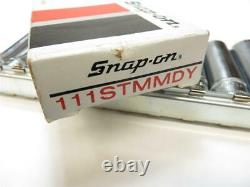 NEW Snap-On METRIC 1/4 Drive 12 point 11 pc deep well socket set 111STMMDY USA