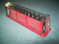 NEW Snap-on 1/4 drive 1/8 to 5/8 13pc 6-point FDX DEEP Socket SET 113YSTMY