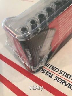 New Snap On #112stmmy 12 Piece Metric 6 Point Deep 1/4 Drive Socket Set New