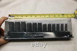 New Snap On 212sfsmy 3/8 Drive 12 Piece Deep 6 Point Metric Socket Set 8 To 19mm