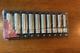 New Snap-on 1/2 Drive 6-point Deep Socket Set 10 To 20 Mm 310tsm Sealed