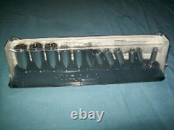New Snap-on 3/8 drive 8 to 19 mm 6-point DEEP Socket Set 212SFSMY Sealed