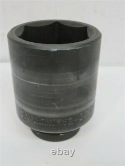 Proto J10044L, 2-3/4 Deep Impact Socket, 1 Drive, 6 Point, Box Wear