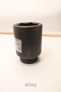 Proto Steel 6-Point Deep Impact Socket Black 1 Drive x 55mm 10055ML