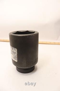 Proto Steel 6-Point Deep Impact Socket Black 1 Drive x 55mm 10055ML