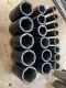 S-k 1/2 Drive Metric Deep Impact Socket Lot. Made In Usa. 19 Pieces