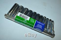 SK 1350 11 Piece 1/4 Drive 12 Points Deep Metric Socket Set 5 to 14 MM