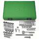 Sk Tools 91860 Socket Set 1/4 Drive 6 Point Standard/deep Sae/metric 60pcs