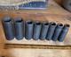 Snap On 1/2 Drive 6 Point Deep Impact Socket Set 8 Pc Sim Model 1/2-1 Usa
