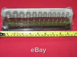 SNAP-ON TOOLS, 12 pc 1/4 Drive 6-Point Metric Flank Drive Deep Socket Set