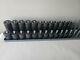 Snap On Tools 24 Piece 1/2-drive 6-point Metric Deep & Standard 15mm-27mm