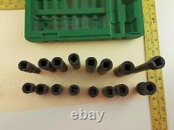 Sk 1/2 Drive Impact Socket Set 16 Pc 6 Point Standard And Deep 4050
