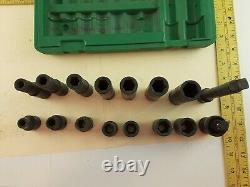 Sk 1/2 Drive Impact Socket Set 16 Pc 6 Point Standard And Deep 4050