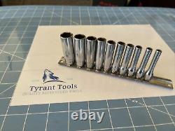 Snap On 110stmy 10 Pc 1/4 Drive 6 Point Sae Deep Socket 3/16' To 916 New Logo