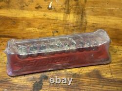 Snap On 110tmsy 10 Pc 1/4 Drive SAE 6 Point Semi Deep Socket Set Sealed