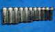 Snap-on 11pc 3/8 Dr 12 Point Metric Flank Drive Deep Socket Set 9-19mm Banded