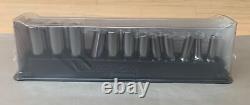 Snap On 12pc 3/8 Drive 6-Point Metric Flank Deep Socket Set 8-19mm (212SFSMY)