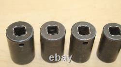 Snap On 212IMFMSYA 11pc 3/8 Drive 6 Point Semi Deep Impact Socket Set Pre-Own