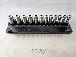 Snap On 24-Piece 1/4 Drive 6-Point Deep/Shallow Metric Socket Set 5-15mm