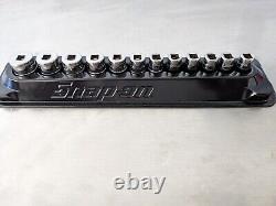 Snap On 24-Piece 1/4 Drive 6-Point Deep/Shallow Metric Socket Set 5-15mm