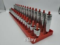 Snap-On 28 pc 1/2 Drive 6-Point Deep And 12-Point Shallow Socket Set