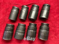 Snap On 3/4 Drive 6-Point Flank Drive Deep Impact Socket Set 1-1/16 To 1-1/2