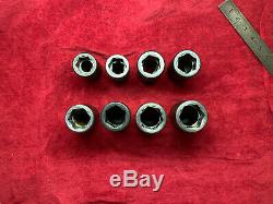 Snap On 3/4 Drive 6-Point Flank Drive Deep Impact Socket Set 1-1/16 To 1-1/2