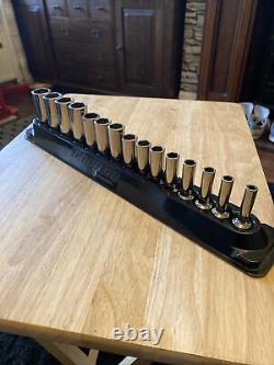 Snap On, 3/8 Drive, 6 Point, Extra Deep, Socket Set, 6-20mm, 215YSFSMY, In Tray