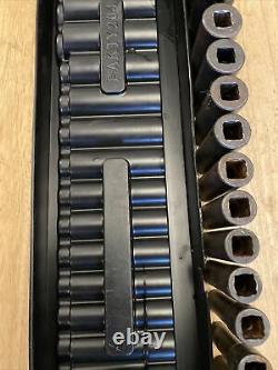 Snap On, 3/8 Drive, Deep, 6 Point, Impact Socket Set, 10-24mm, In Tray