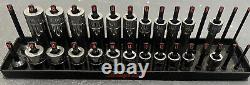 Snap On 3/8 Drive Metric 6 Point Deep & Shallow Socket Sets 8mm-19mm