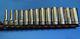 Snap-on 3/8 Drive Sae Deep 6 Point Socket Set 1/4 1 13 Pieces