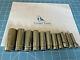 Snap-on 3/8 Drive Sae Deep 6 Point Socket Set 1/4 7/8 11 Pieces 211sfsy