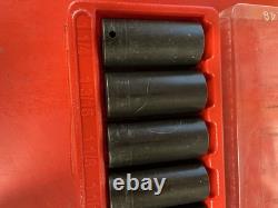Snap-On 313SIMA 13 pc 1/2 Drive 6-Point SAE Flank Deep Impact Socket Set