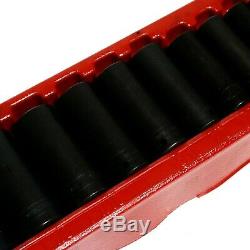 Snap-On 313SIMA 13 pc 1/2 Drive 6-Point SAE Flank Drive Deep Impact Socket Set