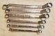 Snap-on 6 Pc 12-point Sae Flank Drive Standard 60° Deep Offset Box Wrench Set