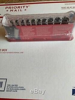 Snap On Deep 6 Point 1/4 Drive Socket Set. Sealed Magnetic Storage Set