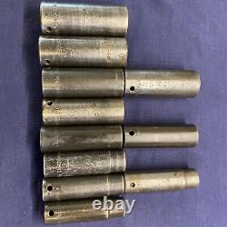 Snap On Partial 11pc 313SIMA 1/2 Drive 6 Point SAE Deep Impact $590 If Whole
