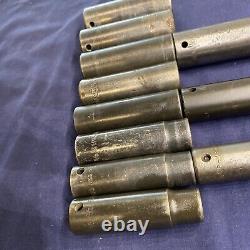 Snap On Partial 11pc 313SIMA 1/2 Drive 6 Point SAE Deep Impact $590 If Whole