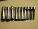 Snap On Stmm 4, 5, 6, 7, 8, 10, 11, 13, 14 Metric Deep Sockets 1/4 Drive 6 Point