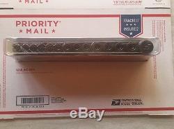 Snap On Sealed 6 Point 3/8 Drive Metric Deep Impact Socket Set