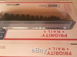 Snap On Sealed 6 Point 3/8 Drive Metric Deep Impact Socket Set