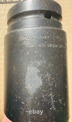 Snap On Sim543 1 Drive 6-Point SAE 1-11/16 Flank Drive Deep Impact Socket