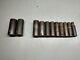 Snap On Tools 11 Piece 1/2 Drive 6 Point Deep Impact Sockets Sae 3/8 1-1/16