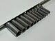 Snap On Tools 11pc 1/4 Drive 12-point Deep Metric Socket Set 111stmmdy (5-14mm)