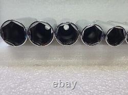 Snap On Tools 211SFSY 13 Pc 3/8 Drive 6 Point SAE Deep Socket Set. EUC